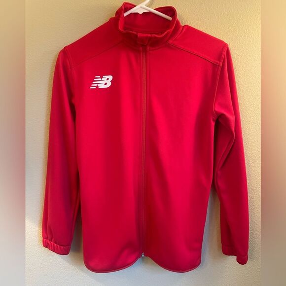 New Balance boys zip up dri fit jacket size large - Picture 1 of 4